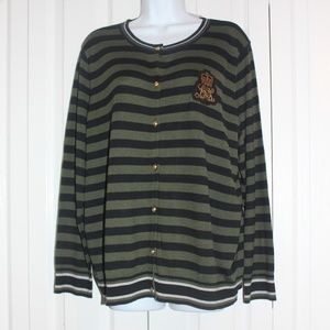 NWT Ralph Lauren Cardigan Sweater Button Down 2X